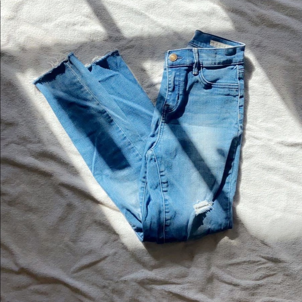 pacsun high rise ankle jegging